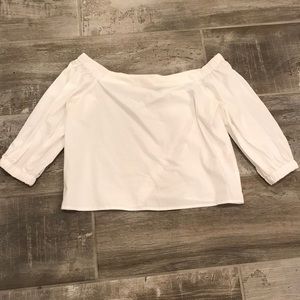 Off-The-Shoulder Crop Top